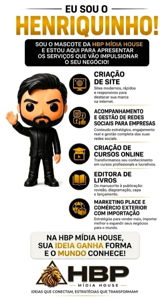 Henriquinho, mascote da HBP Mídia House